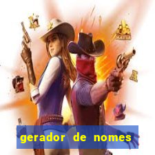 gerador de nomes para jogos